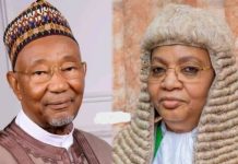 Justice Bulkachuwa and Husband