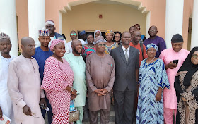 Group picture of stakeholders during the unveiling of Human Papilloma Virus Vaccine today.