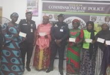 Beneficiaries of the police welfare scheme
