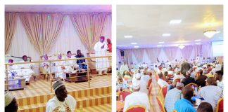 Reception in honour of Amb. Muhammadu C Gana organized by Girei elders forum