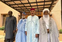Abdulsalami led delegation with Bazoum.