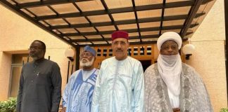 Abdulsalami led delegation with Bazoum.