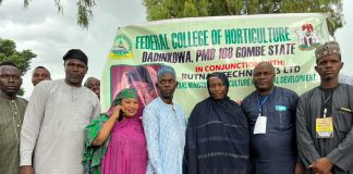 Group photo of some participants.