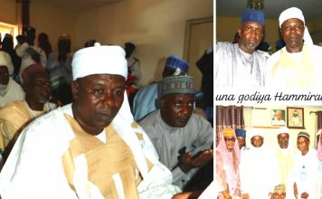 The Royal Visit to district head of Mayo Belwa.