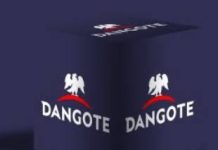 Dangote Industries Ltd, logo.