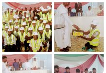 The closing ceremony of youth empowerment in pictures.