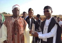 La'ori with other Bwatiye sons during the occasion.