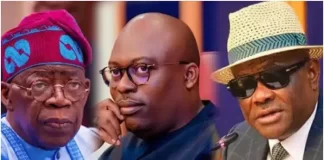 Tinubu, Fubara and Wike.