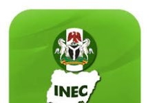 INEC logo.