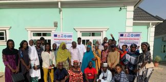 Group picture of participants during the 4 day training.