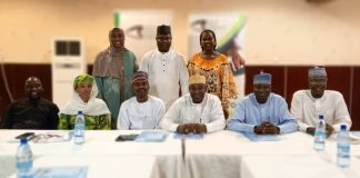 Group photo of attendants at the PPDC meeting.