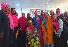 NBAWF With Adamawa State C.J during the courtesy visit yesterday.
