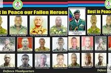 The picture of the slain soldiers.