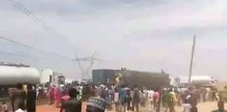 Scene of the attack.