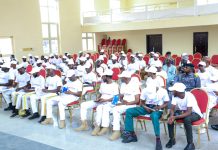 Participants at the training workshop.