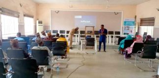 The workshop in session.