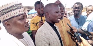 The visit of CAN to Yola market in pix.