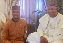 Bashir el-Rufai and Gov Uba Sani.