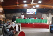Stakeholders at the town Hall meeting which took place on Wednesday in Yola.