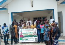Group photograph of participants during one of the event marking the Catholic Church commutations week on Saturday in Yola.