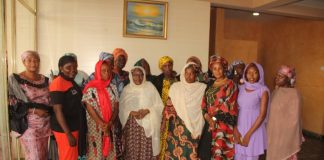 Group picture of the participants of the workshop which took place in Yola, Wednesday.