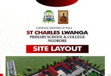 The proposed St Lwanga primary school Ngurore.