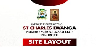 The proposed St Lwanga primary school Ngurore.