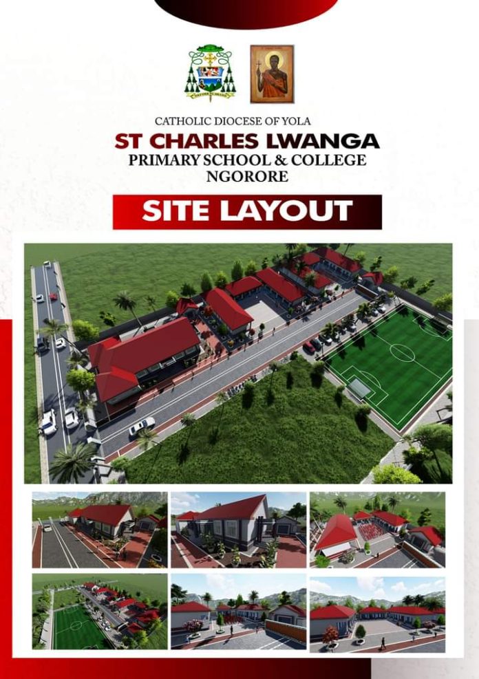 The proposed St Lwanga primary school Ngurore.