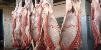 Donated meat.