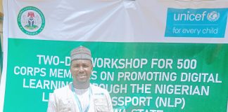 Abdurrahman Ibrahim Ado Education specialist with UNICEF.