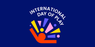 International day of play logo.
