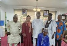 A group photo of the national and Bauchi officials of NCPWDs.