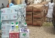 Some of the farm inputs.