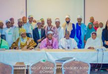 Group picture of Bauchi health stakeholders.