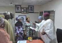FIRS officials and Adamawa deputy governor.