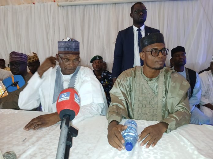 Minister of education and Ribadu.