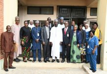 Group photo of visiting surgeons and MAUTH management team.