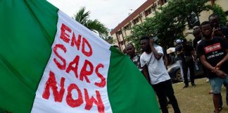 #EndSARS protests.