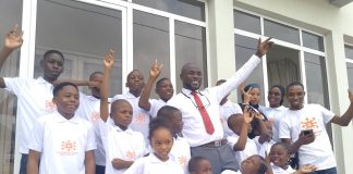 Some of the beneficiaries of the AI training.