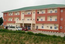 The newly commissioned hospital