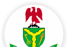 Nigerian correctional service badge.