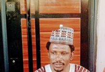 Sen. Abbo during the media parley in Yola on Tuesday.