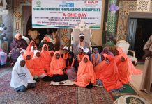 The event in session.