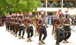 Yungur traditional dancers.
