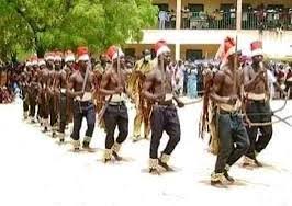 Yungur traditional dancers.