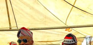 Dr. Emmanuel Musa at the coronation of the first Töl Huba on Friday.