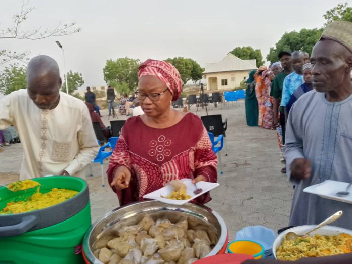 Farauta during the Iftar on Saturday.