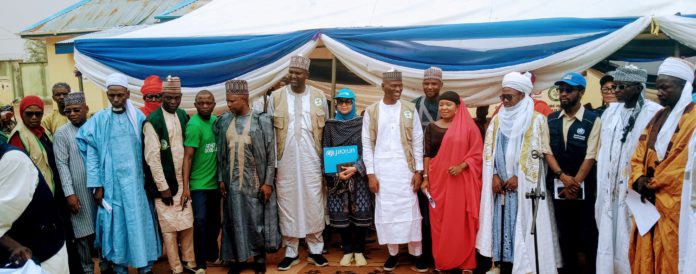 Group photo of stakeholders during the flag off.