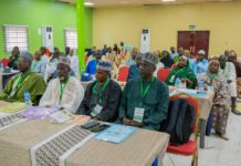 Participants at the workshop.