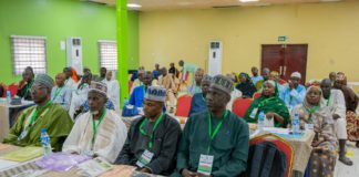 Participants at the workshop.